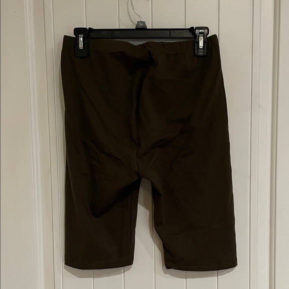 Zenana Outfitters greenish gray Bike Shorts New in the package - Picture 2 of 5